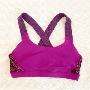American Eagle Outfitters Purple Sports Bra